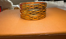 Load image into Gallery viewer, 24k gold Baby sets 0 months  - 2 years old( 3 bangles )

