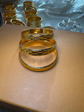 Load image into Gallery viewer, 24k gold Baby sets 0 months  - 2 years old( 3 bangles )
