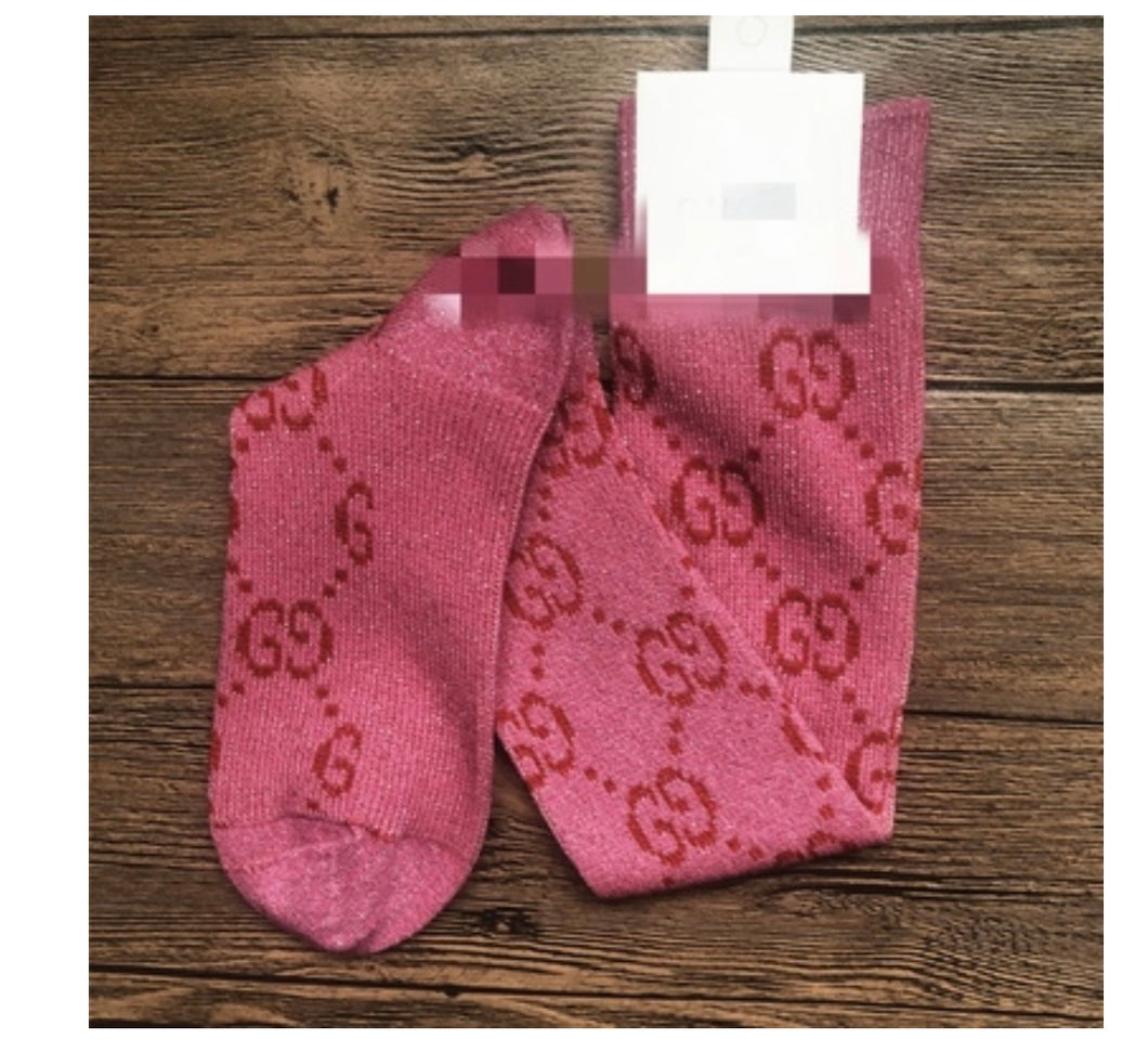 Mommy pink socks